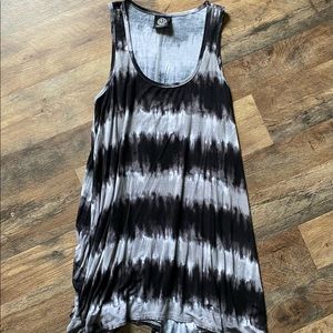 Bobeau Tunic Style Tie Dye Tank BNWT